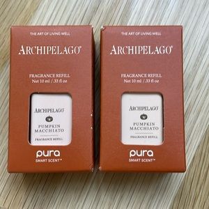 2 - Brand New Pura scents (Archipelago - pumpkin macchiato)